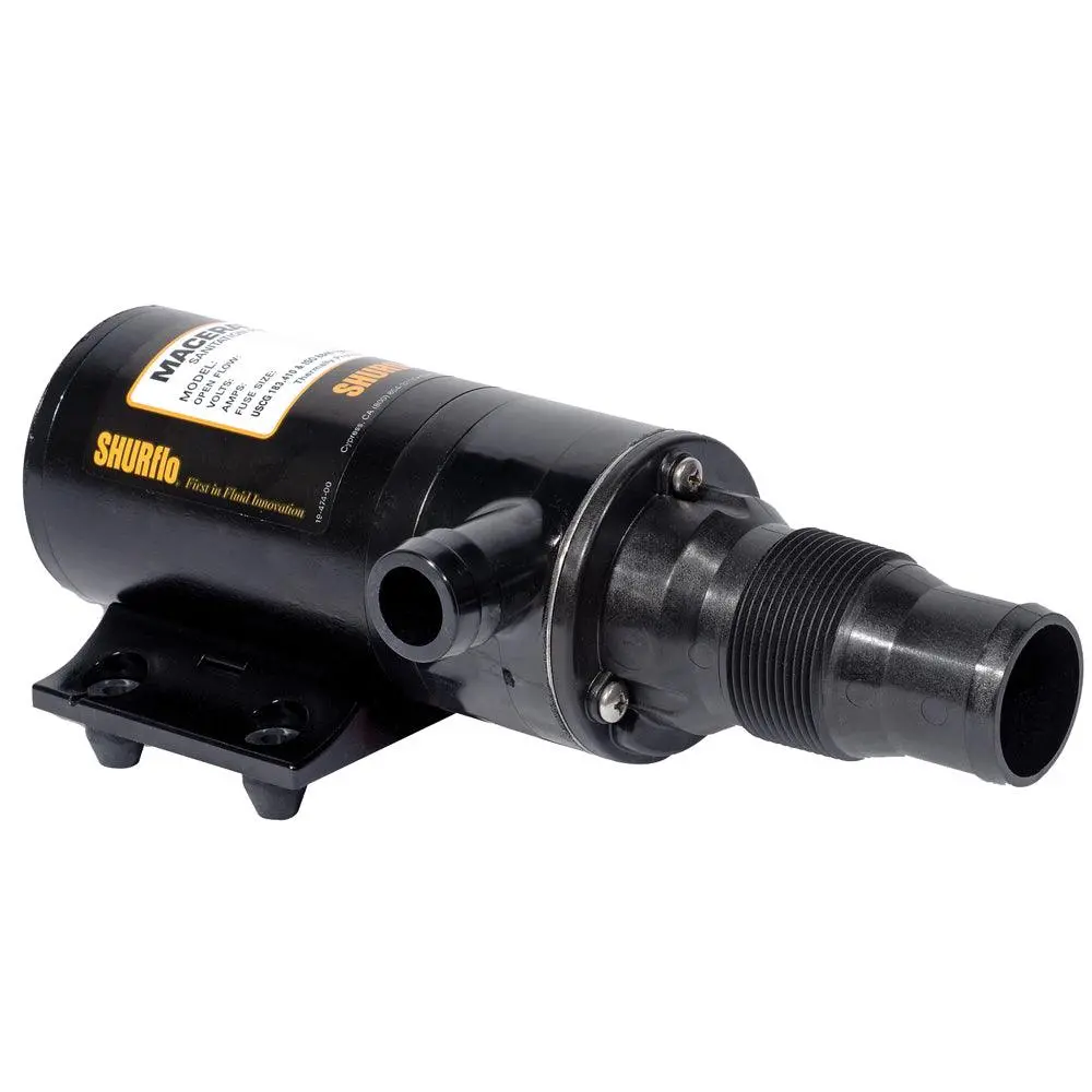 Shurflo By Pentair Self-Priming Dual Blade Macerator Pump - 24Vdc, 13Gpm [3200-011] 1