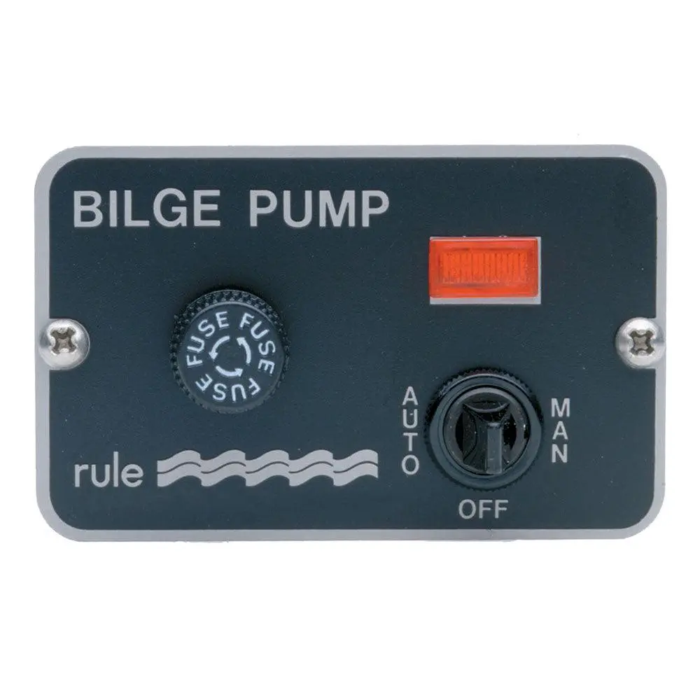 Rule Deluxe 3-Way Panel Lighted Switch F/Auto Float 24/32Vdc [42] 1