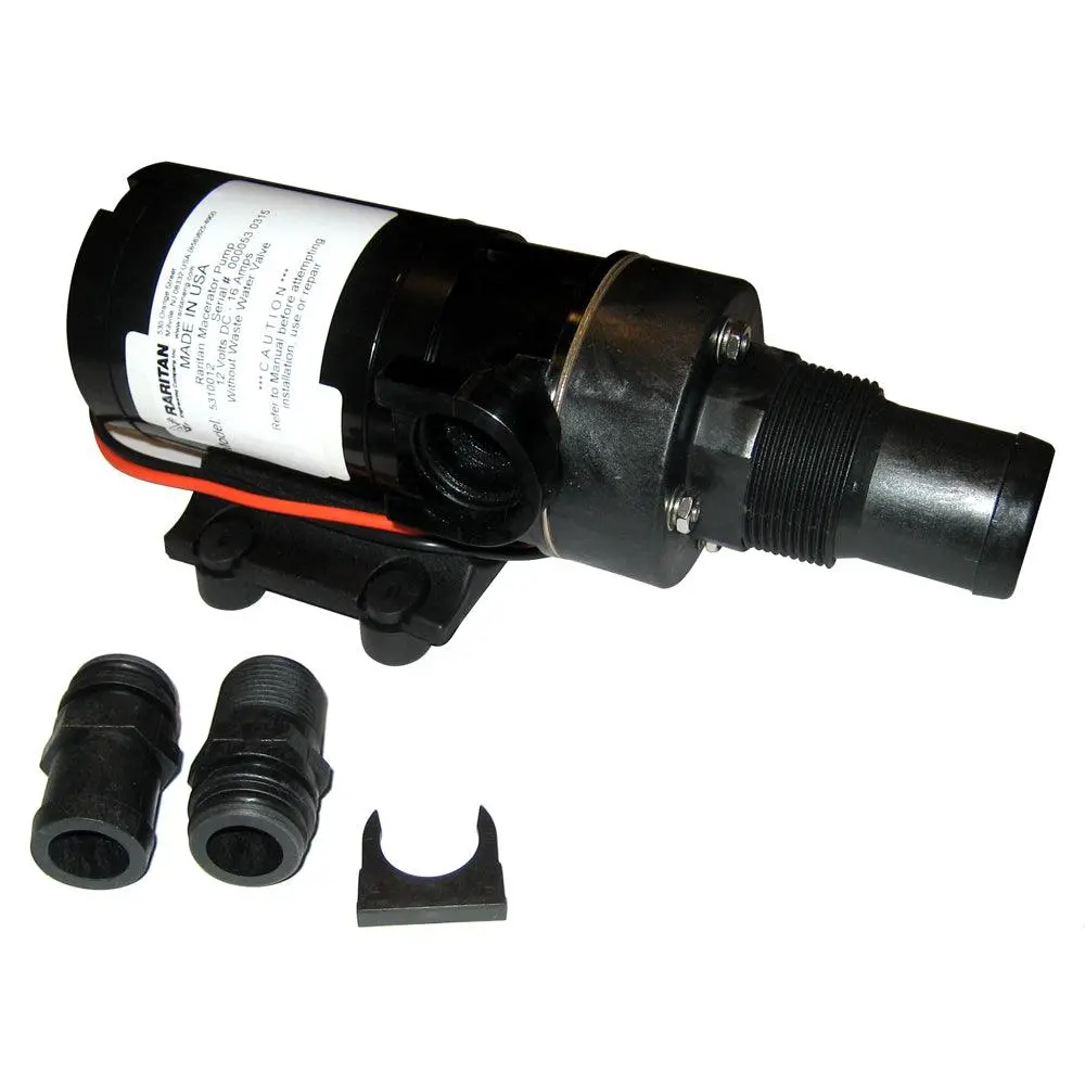 Raritan Macerator Pump - 12V W/Barb Adapter [5310012] 1