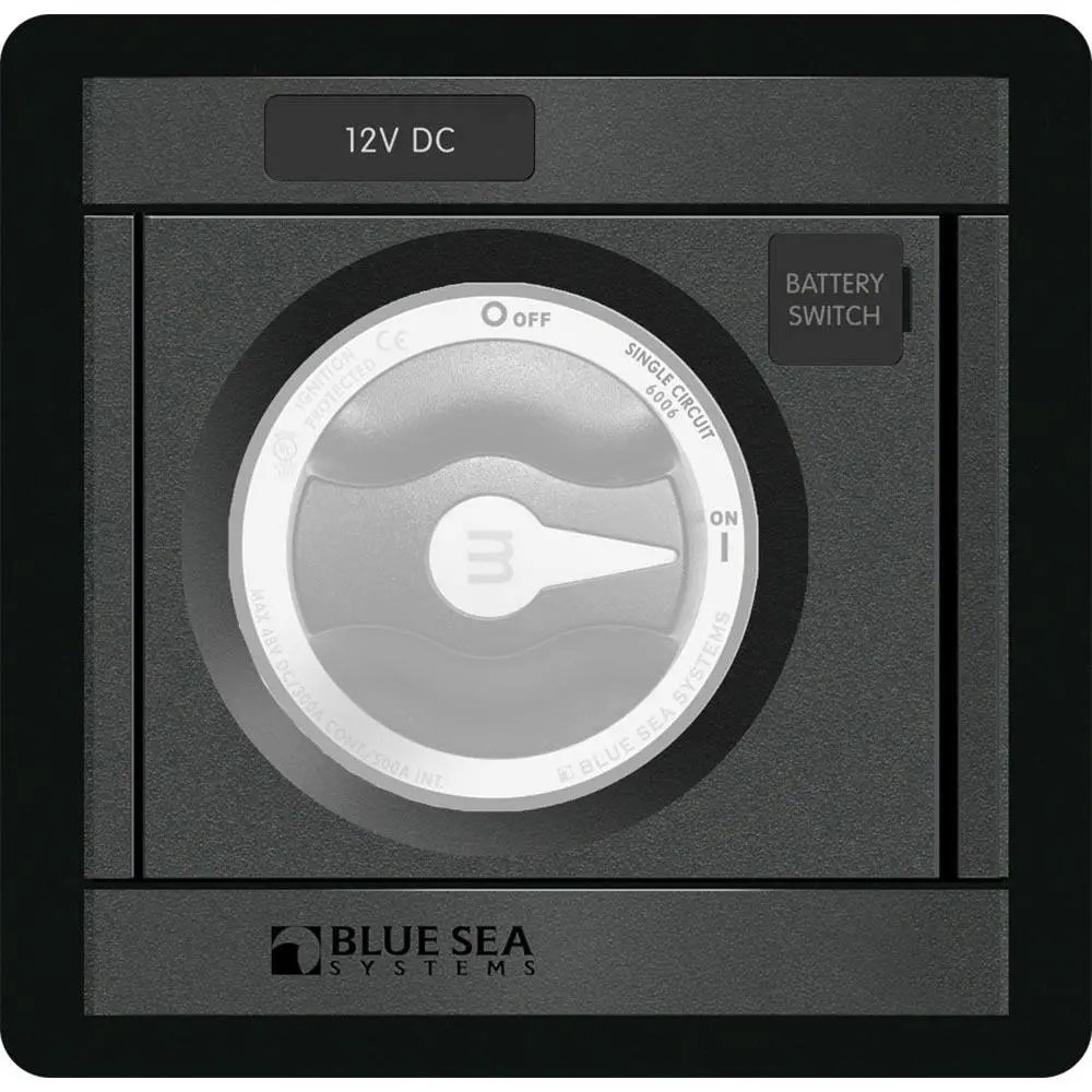 Blue Sea 1139 Dc M-Series Black Panel Square [1139] 1