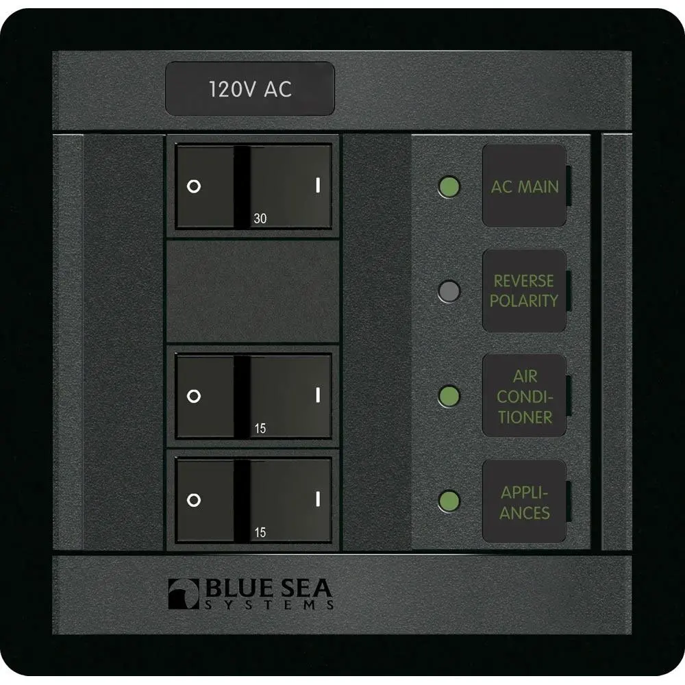 Blue Sea 1214 120V Ac Main + 2 Positions [1214] 1