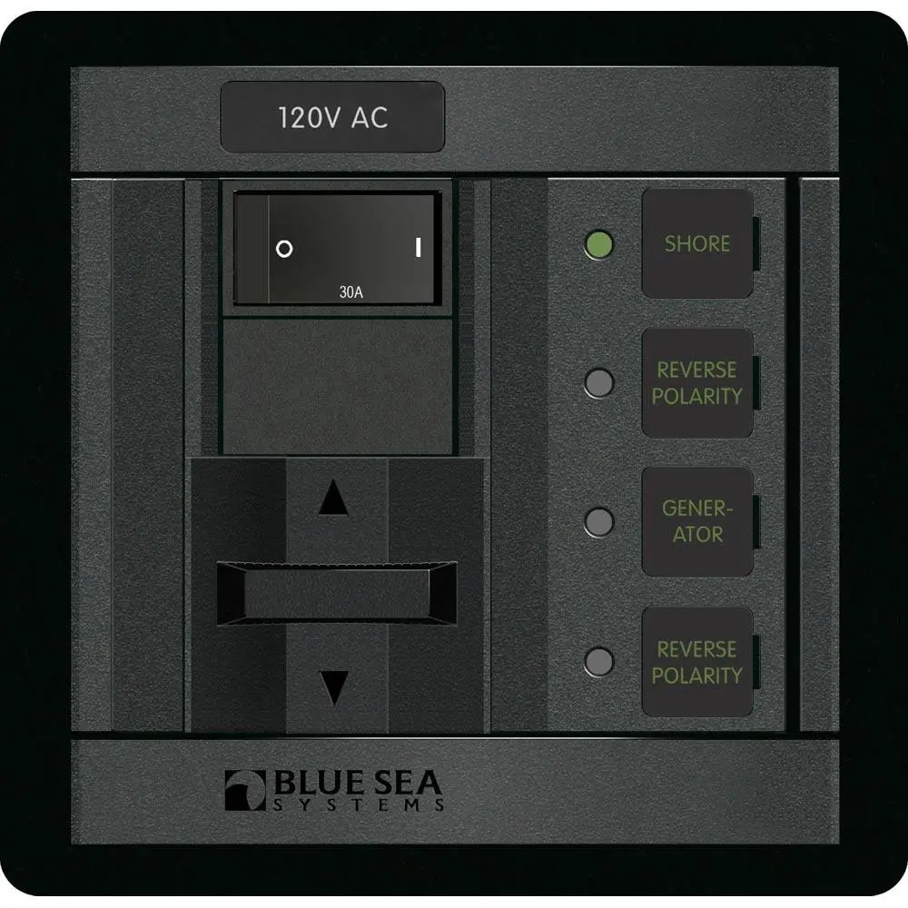 Blue Sea 1208 120V Ac 2 Sources - 30A [1208] 1