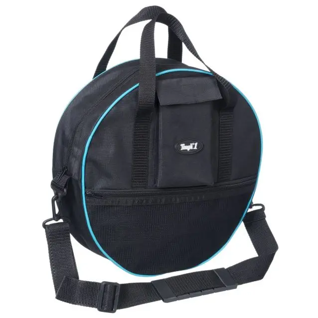 Tough1 Youth Rope Bag With Shoulder Strap-Turquoise/Black 1