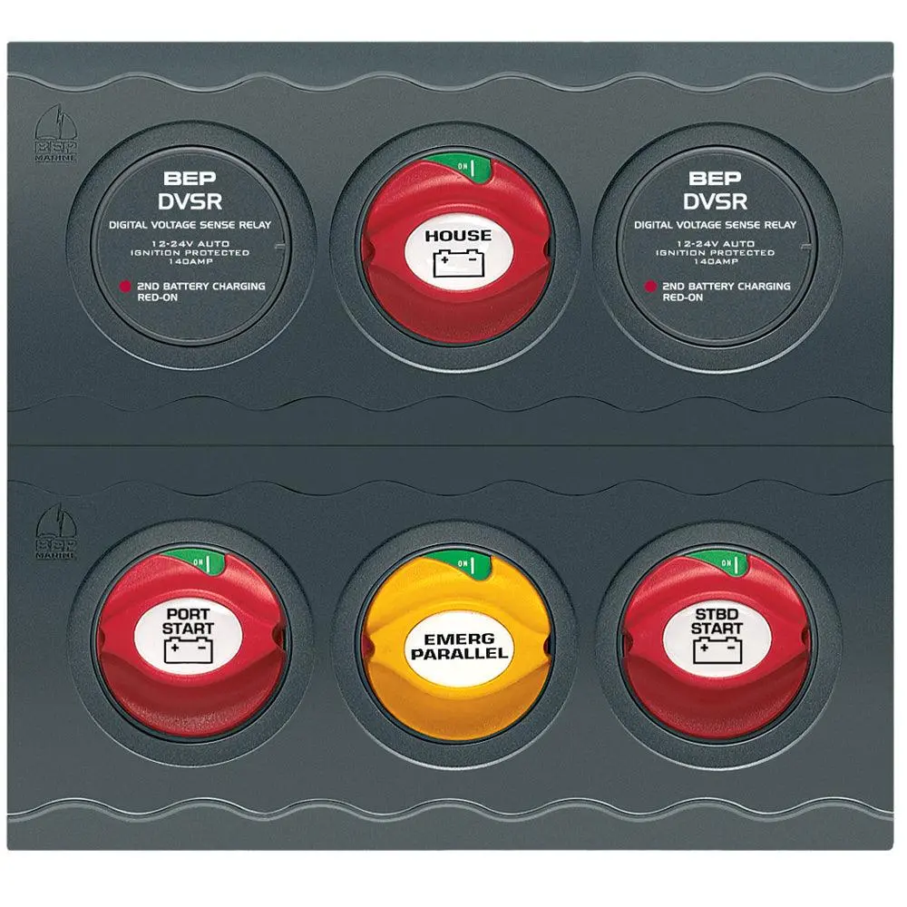 Bep Battery Management Contour Connect Panel F/Twin Engines W/Vsr's [Cc-803N] 1