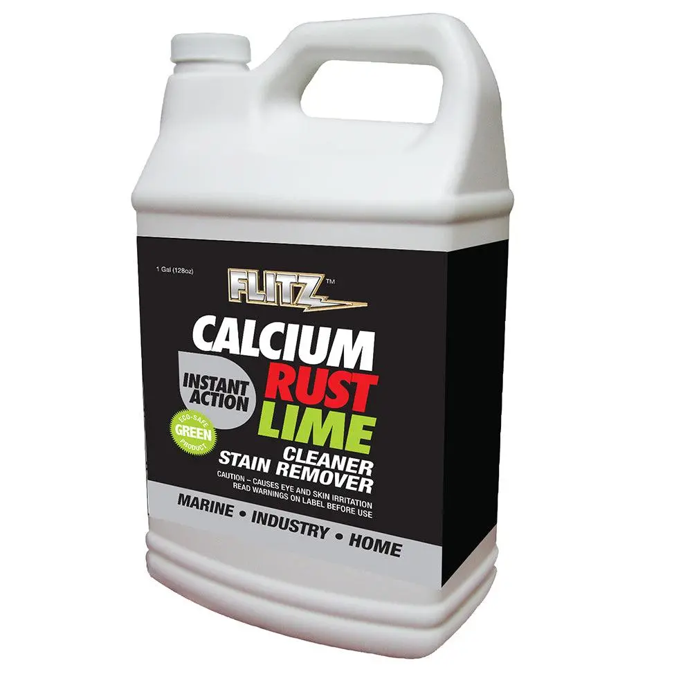 Flitz Instant Calcium, Rust & Lime Remover - Gallon Refill [Cr 01610] 1