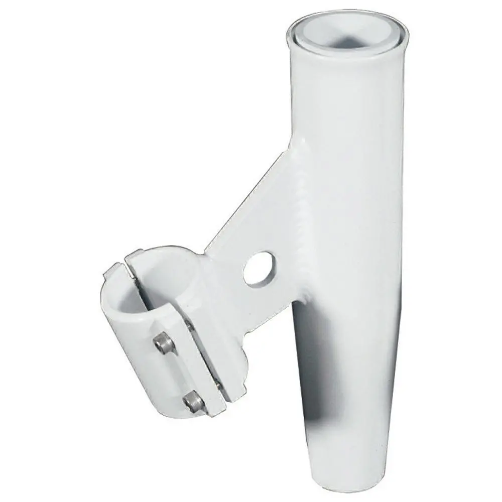 Lee's Clamp-On Rod Holder - White Aluminum - Vertical Mount - Fits 1.900" O.D. Pipe [Ra5004wh] 1