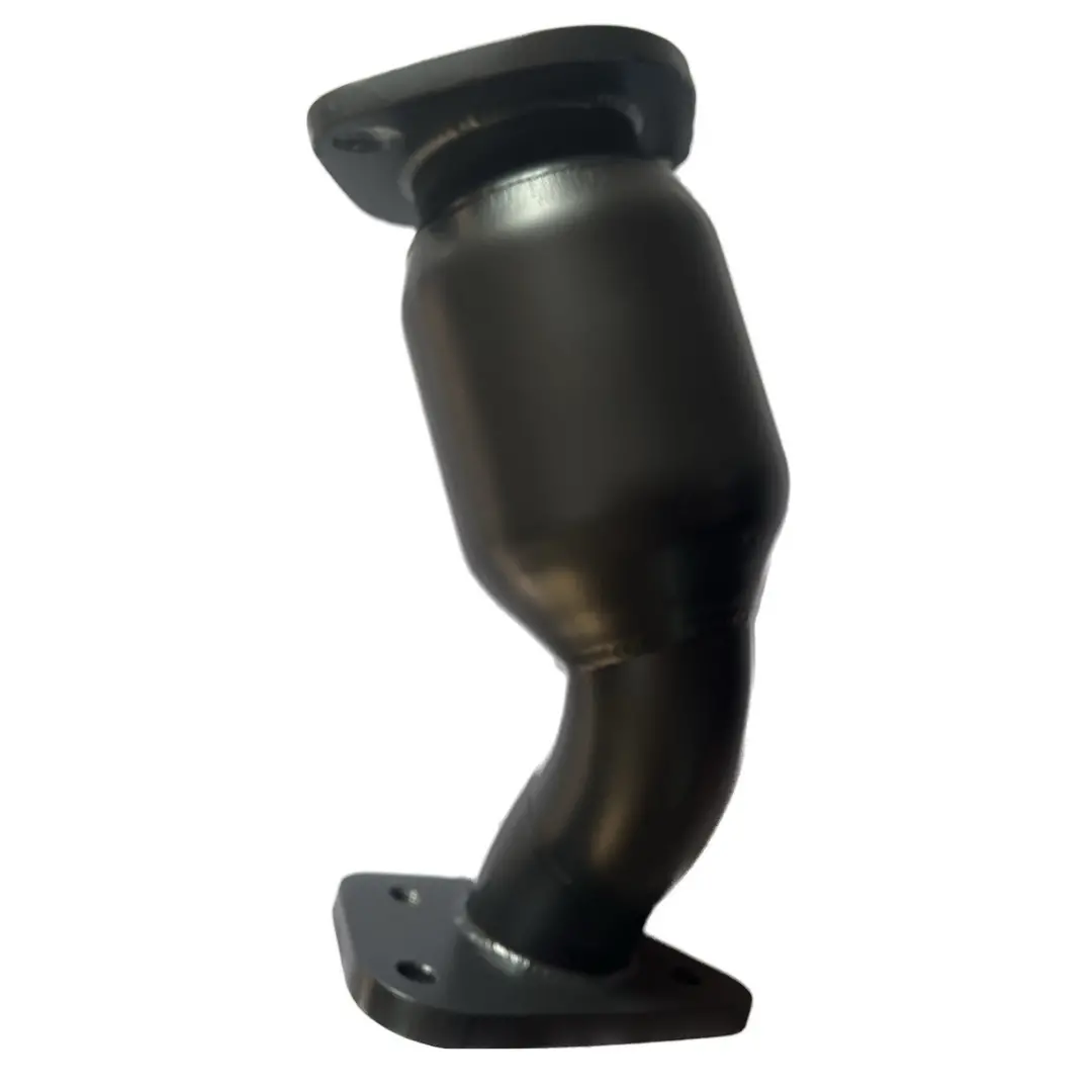 Avo Turboworld 2.5" To 2" Ceramic Coated Turbo Outlet With Catalyic Converter 1