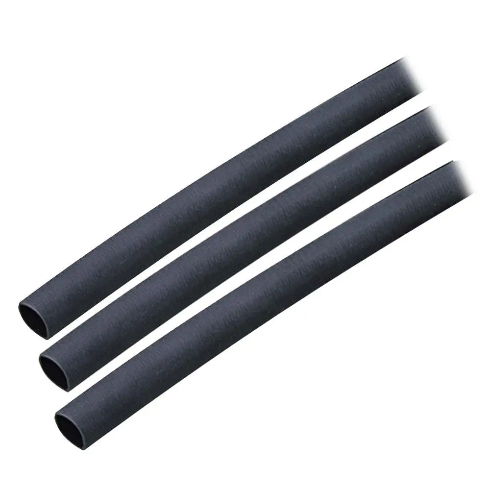 Ancor Adhesive Lined Heat Shrink Tubing (Alt) - 1/4" X 3" - 3-Pack - Black [303103] 1