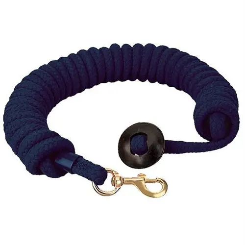 Rounded Cotton Lunge Line - Navy 1