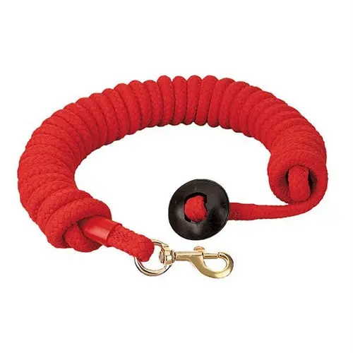 Rounded Cotton Lunge Line - Red 1