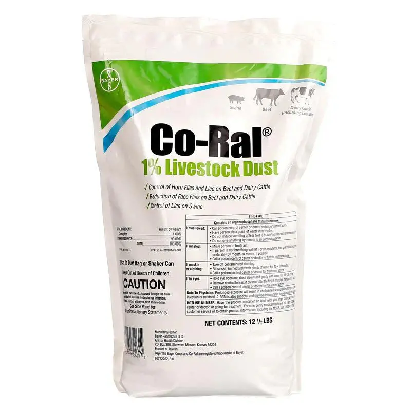 Bayer: Co-Ral 1% Livestock Dust 12.5Lb 1