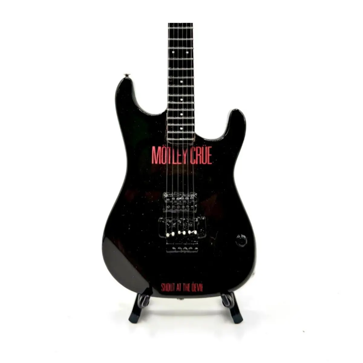 Mötley Crüe Shout At The Devil Miniature Guitar 1