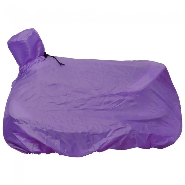 Tough1 Total Nylon Saddle Cover/Tote - Purple 1