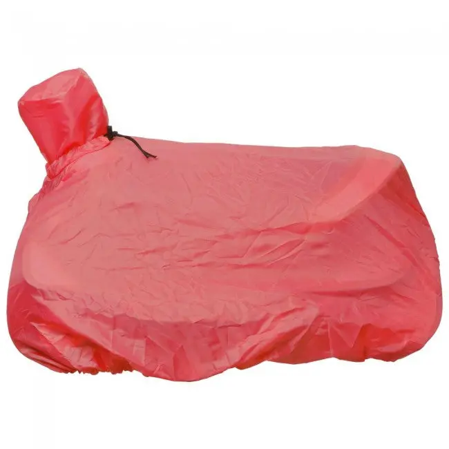 Tough1 Total Nylon Saddle Cover/Tote - Red 1