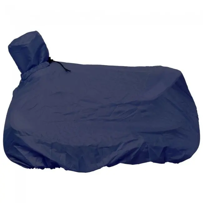 Tough1 Total Nylon Saddle Cover/Tote - Navy Blue 1