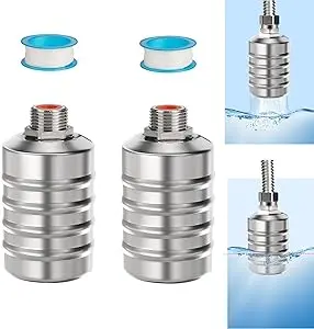 Float Valve For Water Tank - Automatic Water Level Control Float Ball Valve Adjustable 304 Stainless Steel 1/2" 1