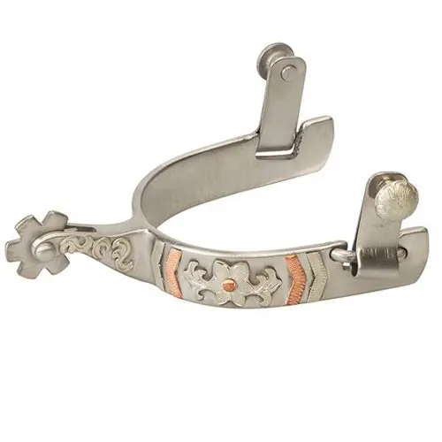 Ladies' Spur With Floral Design 1