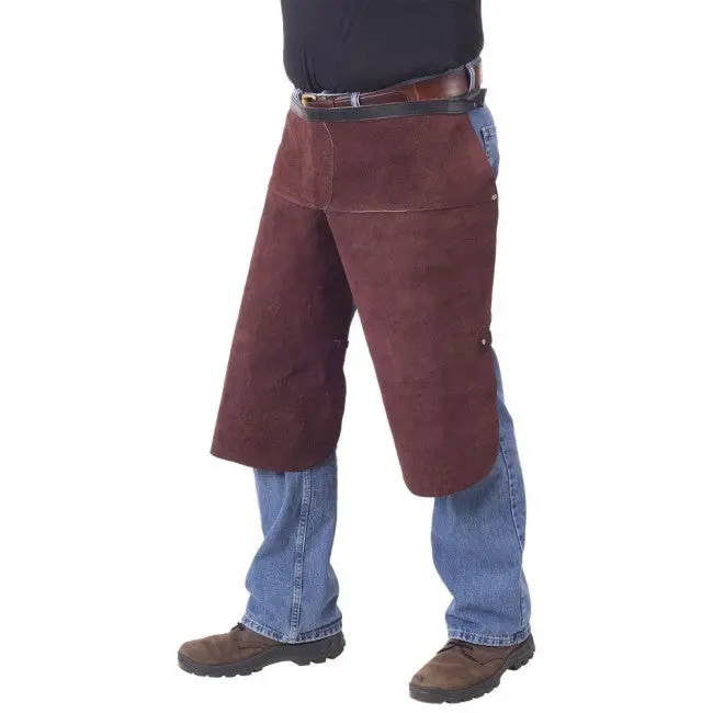 Tough-1 Suede Leather Hay Apron 1