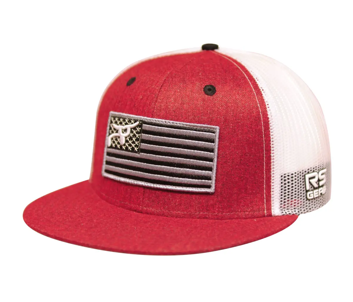 Ropesmart Classic Trucker Snapback With Flag 1