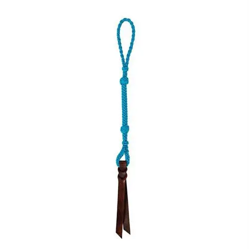 Quirt With Wrist Loop, Turquoise - 29" 1