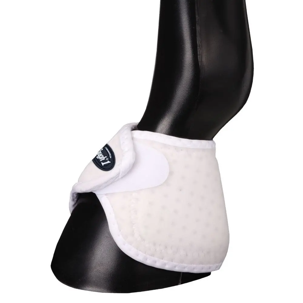 Tough1 "No Turn" Bell Boots - Small - White 1