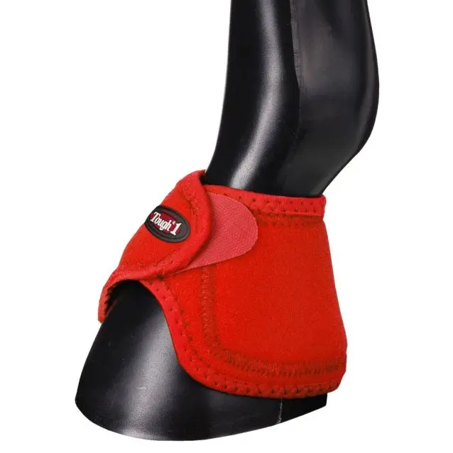 Tough1 "No Turn" Bell Boots - Large - Red 1