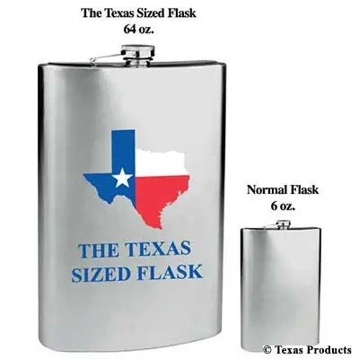 Texas Sized Flask 1
