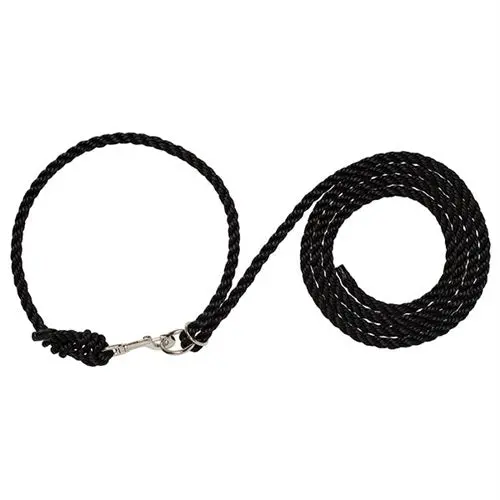 Livestock Adjustable Poly Neck Rope - Copr/Nv/Wh 1