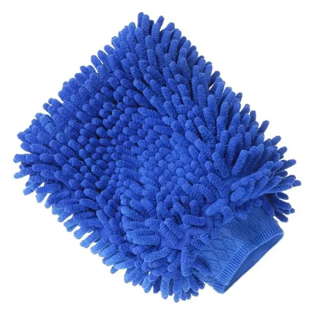 Tough1 Lined Wash/Applicator Mitt-Royal Blue 1