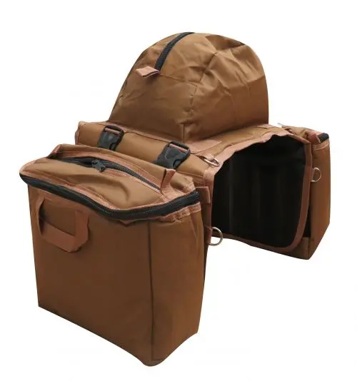Showman ® Heavy Nylon Cooler Saddle Bag. 1