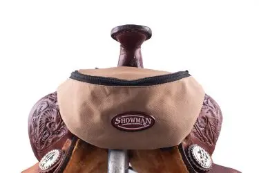 Print Insulated Nylon Saddle Pouch. 4