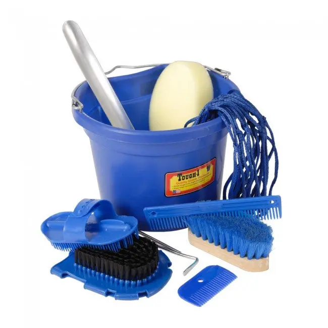Black 10 Piece Grooming Bucket 1