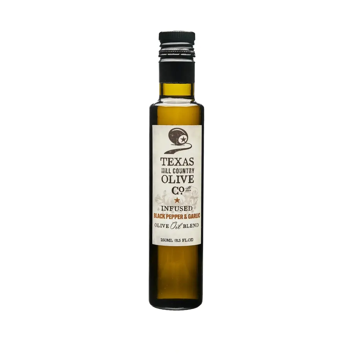 Black Pepper Garlic Infused Olive Oil -250Ml 1
