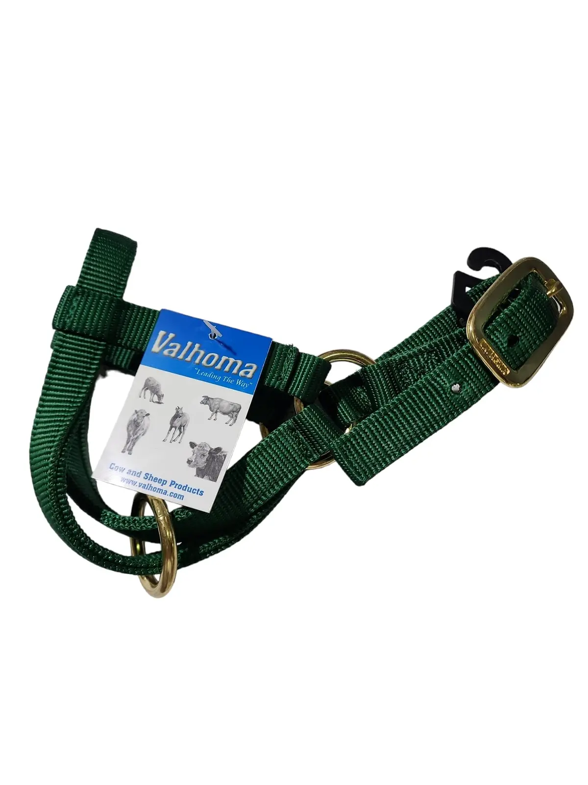 Valhoma: Halter - Goat Nanny - Green 1