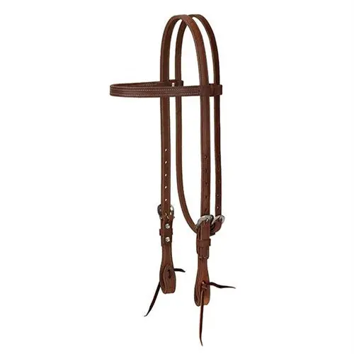 Synergy® Harness Leather Headstall With Designer 1