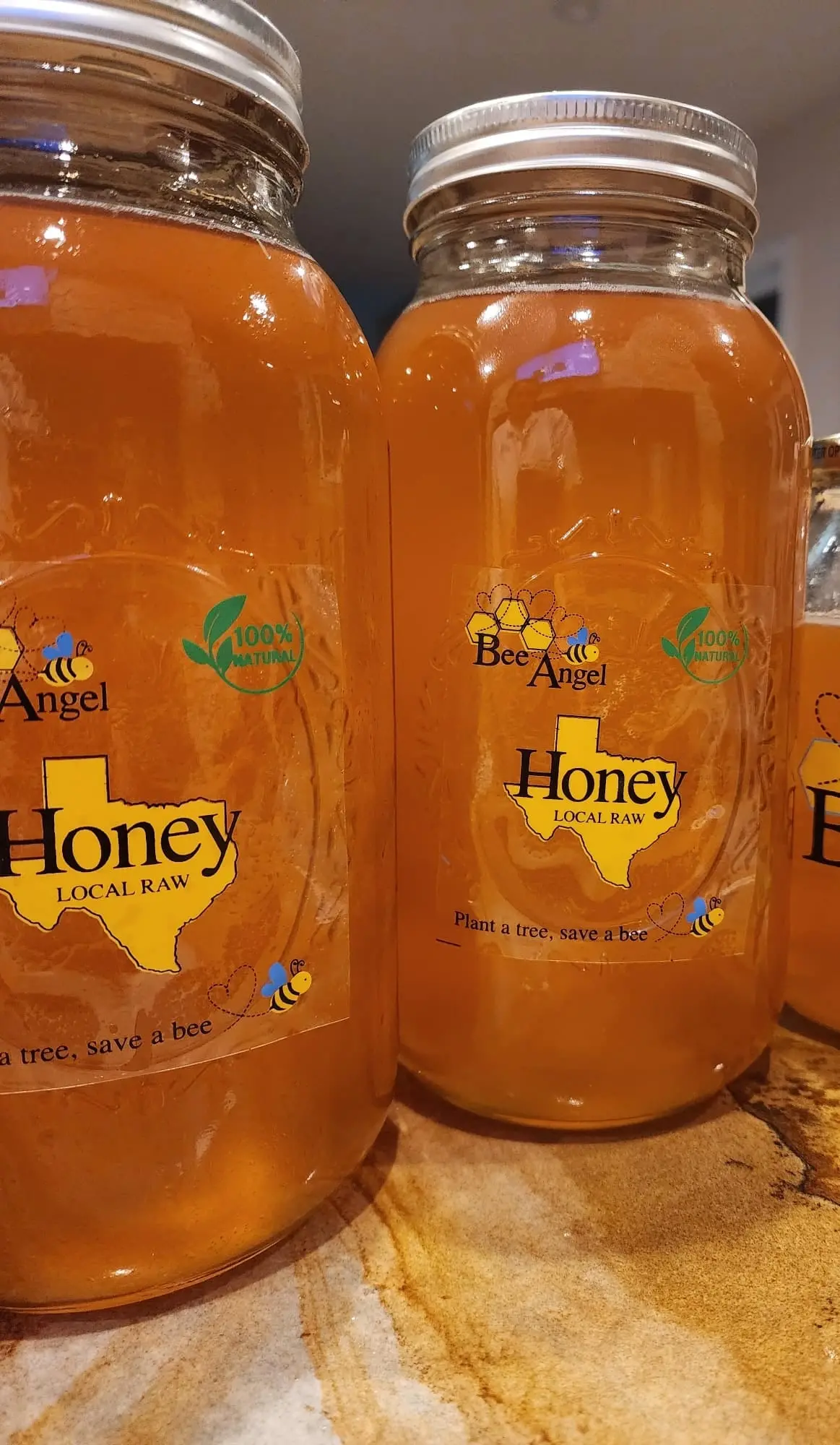 Bee Angel All Natural Honey - Miel X Large 1