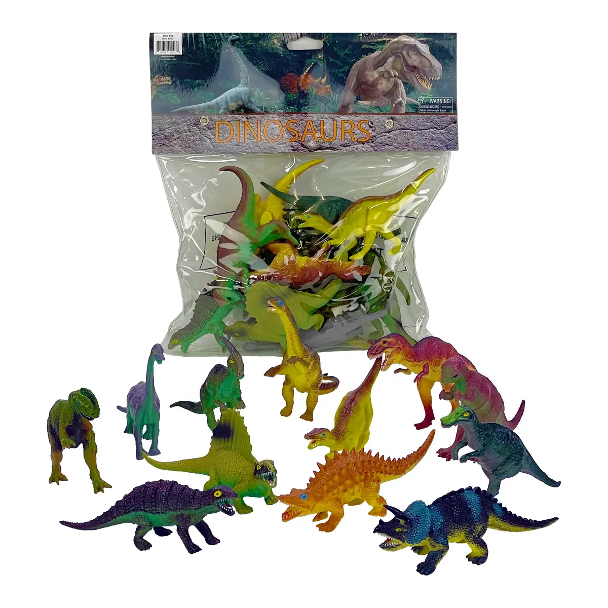 12-Piece Dinosaur Pack 1