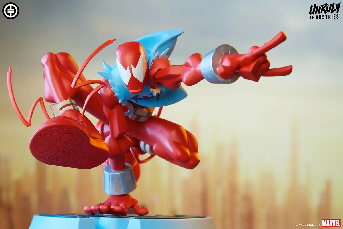 Scarlet Spider Designer Collectible Statue 1