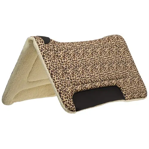 Contoured Printed Polyester Saddle Pads 1