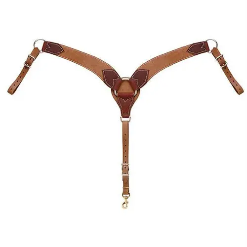 Harness And Latigo Leather Roper Breast Collar 1