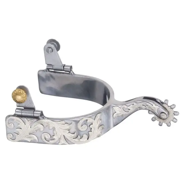 Tough1 Sweet Iron Silver Leaf Spurs 1