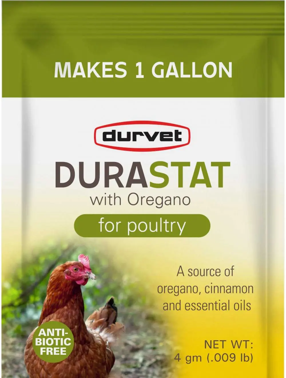 Durvet Durastat With Oregano For Poultry, 4 Grams 1