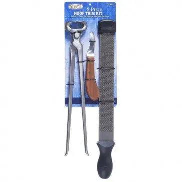Tough1 5-Piece Hoof Trim Kit 1