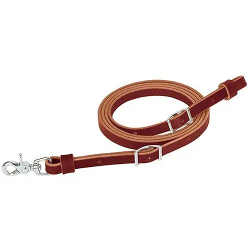 Latigo Leather Flat Roper Rein, 5/8" X 7' 1