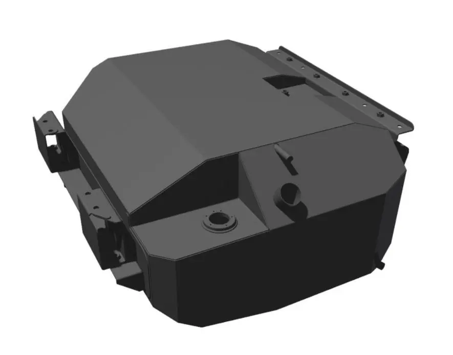 Toyota Landcruiser 79 Series (2012-2027) Dual Cab 185Lt Steel Brown Davis Replacement Fuel Tank (Diesel Only) (Sku: Tl79r5) 1