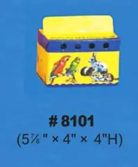 #8101 Paper Bird Carrier 6'X4x4h 1