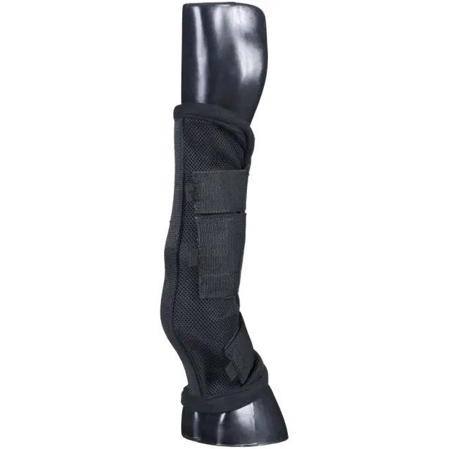 Tough1 Comfort Mesh Fly Boots - Horse - Black - Large 1