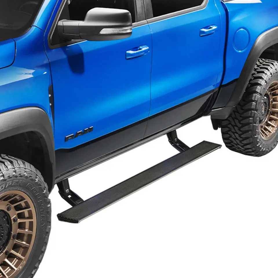 Ram 1500 Dt (2021-2026) Crew Cab Amp Research Powerstep Xtreme Electric Running Boards 1