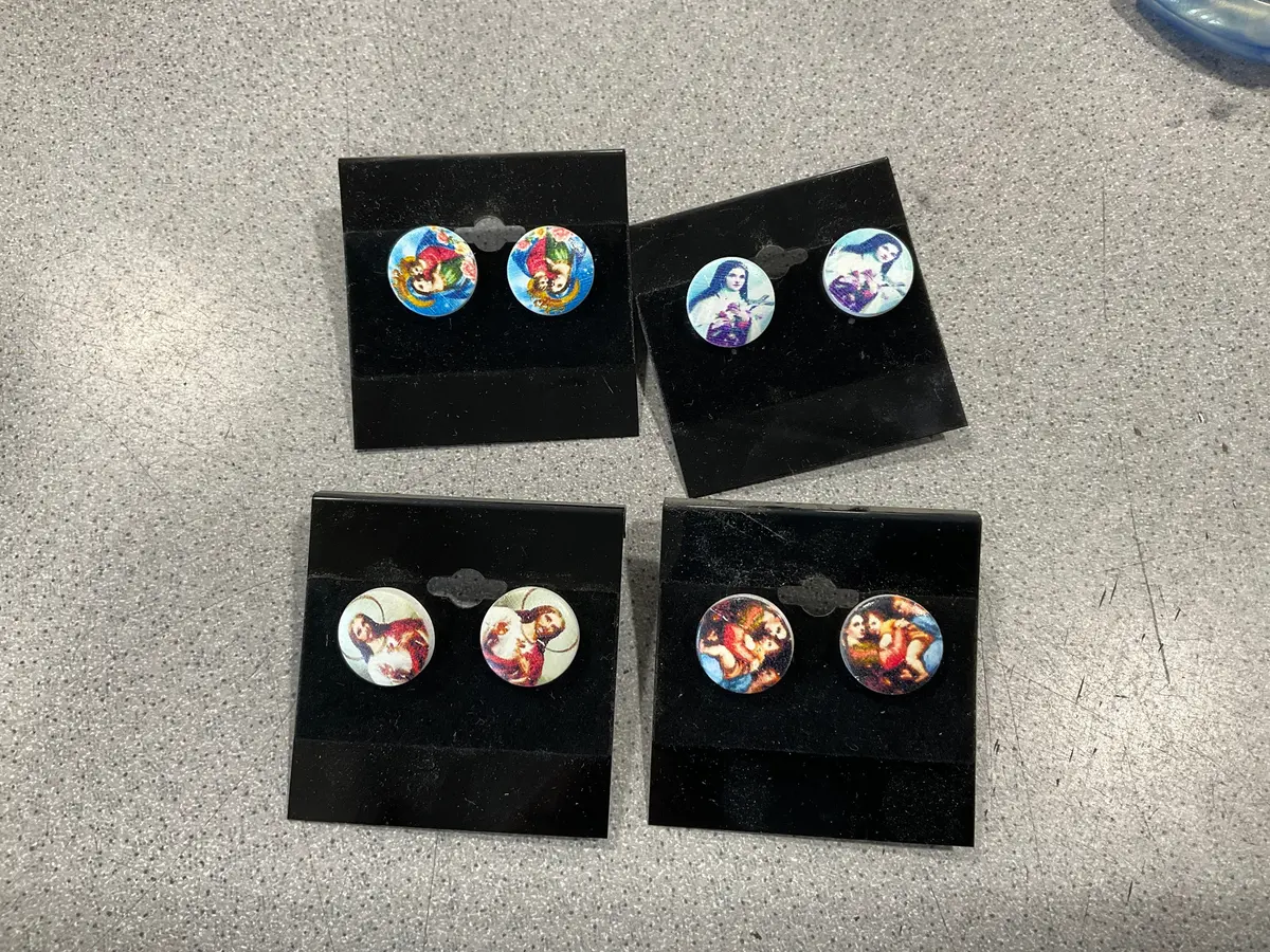 Catholic Earrings 1