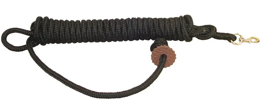 Lunge Line 1/2" X 30 Ft - Black 1